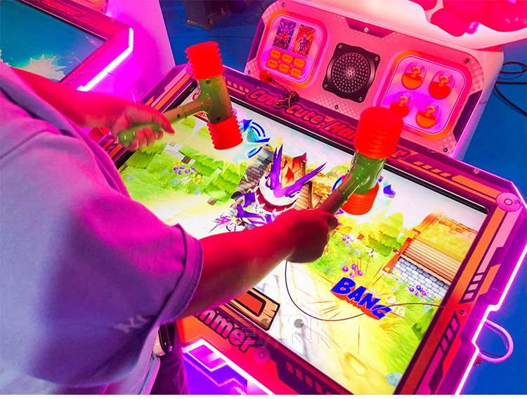 Indoor Video Game Machine Golpe De Martillo Hammer Hit Maquina De Juegos De Arcade Games Machine For Kids