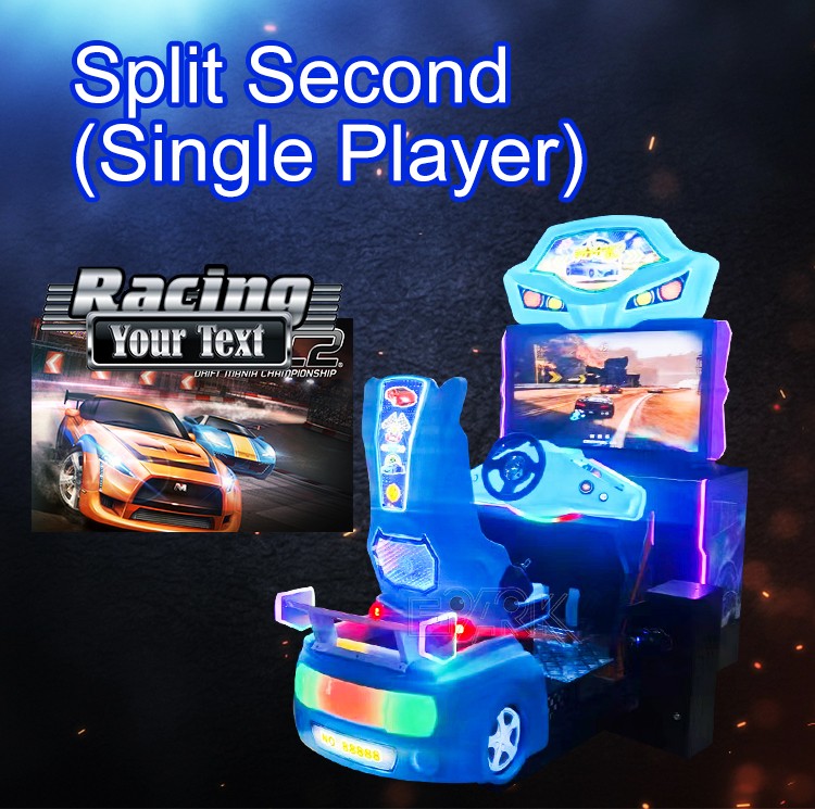 Indoor Games Coin Operated Arcade Video 2 Players Simulator Car Racing Game