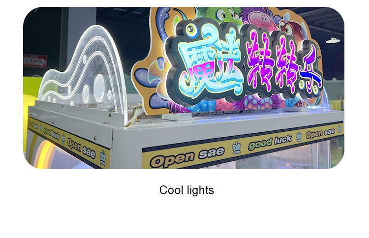 Coin Operated Game Machine Vending Magic For Fun Clip Machines Prize Cutting Automatic Gift Game Machine