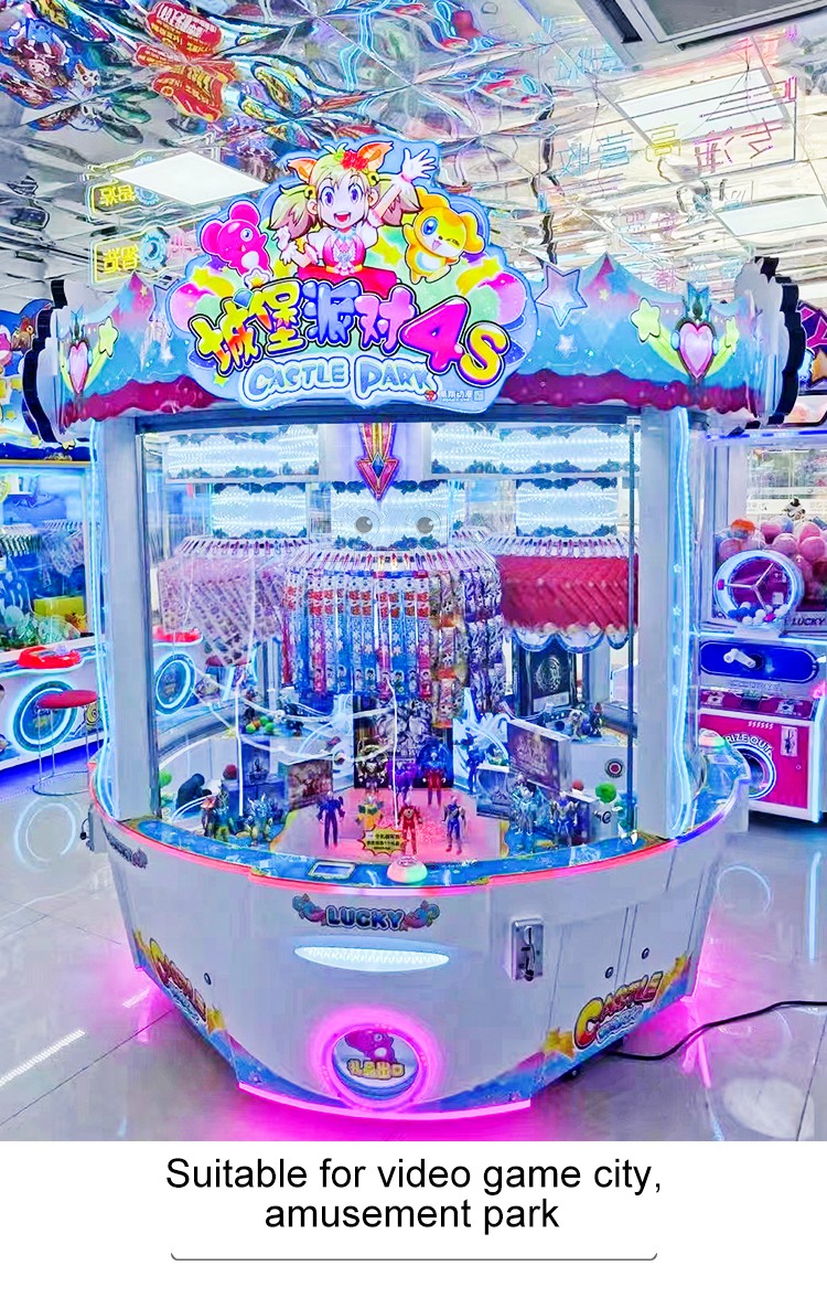 Playground Arcade Push Win Prize Snacks Vending Game Machine With Factoey Price