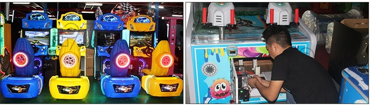 kids aliens extermination 2 players children Coin operated shooting simulation game machine for sale