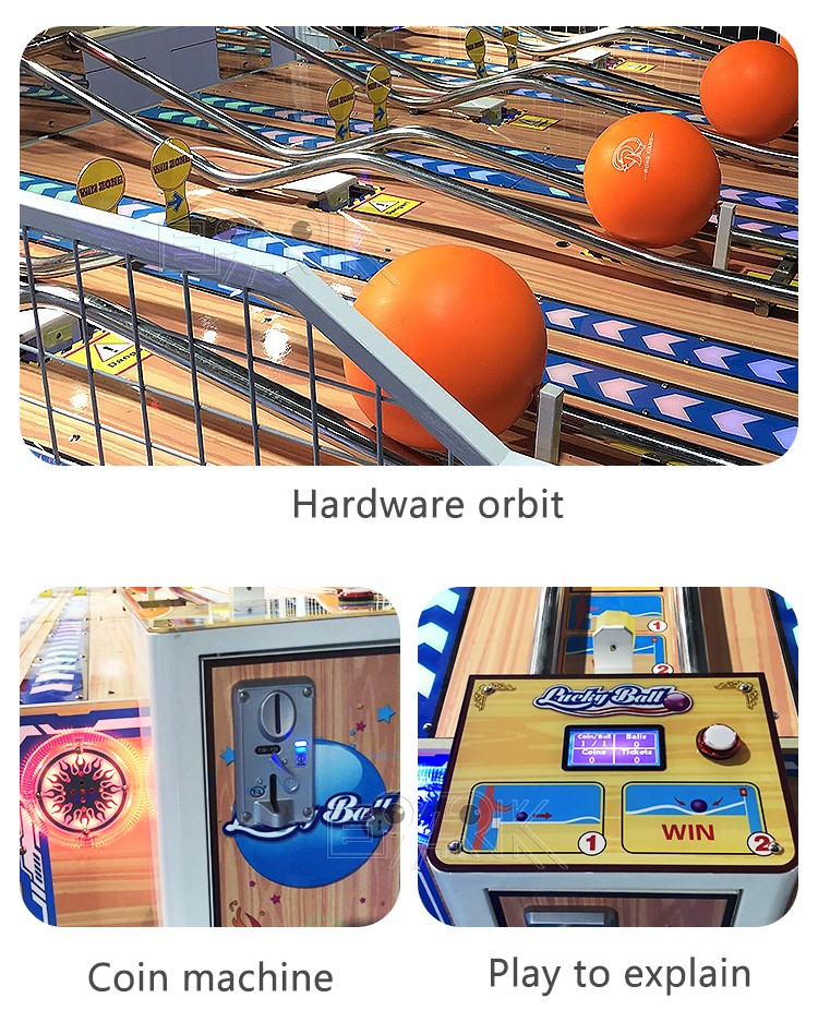 Cheap Gaming Equipment Aracde Carnival Game Throw Ball Carnival Booth Games