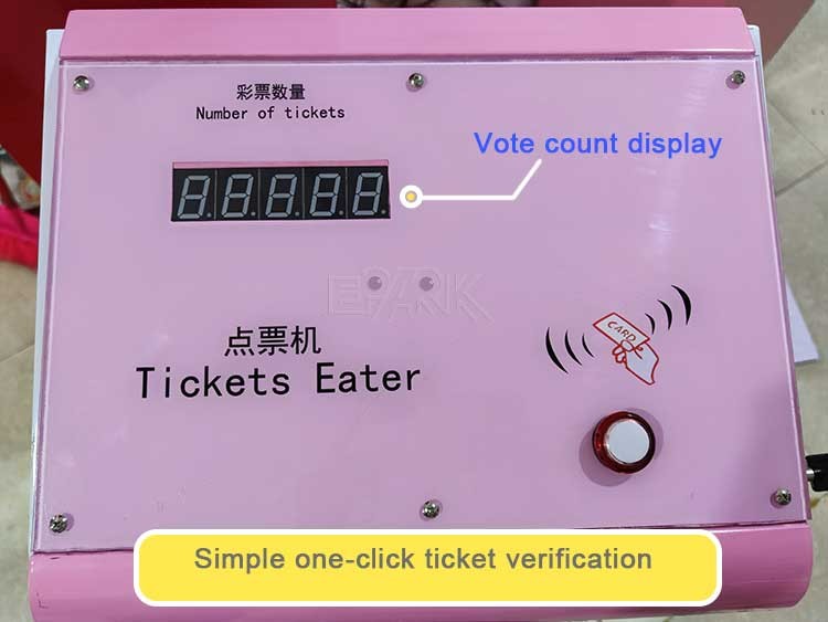 New Ticket Eater Machine Ticket Counter For Redemption Game Machine Ticket Cutting Machine