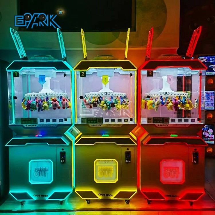 Customized Low Price Gift Game Machine Coin-Operated Automatic Clip Game Machine Claw Machine Crane