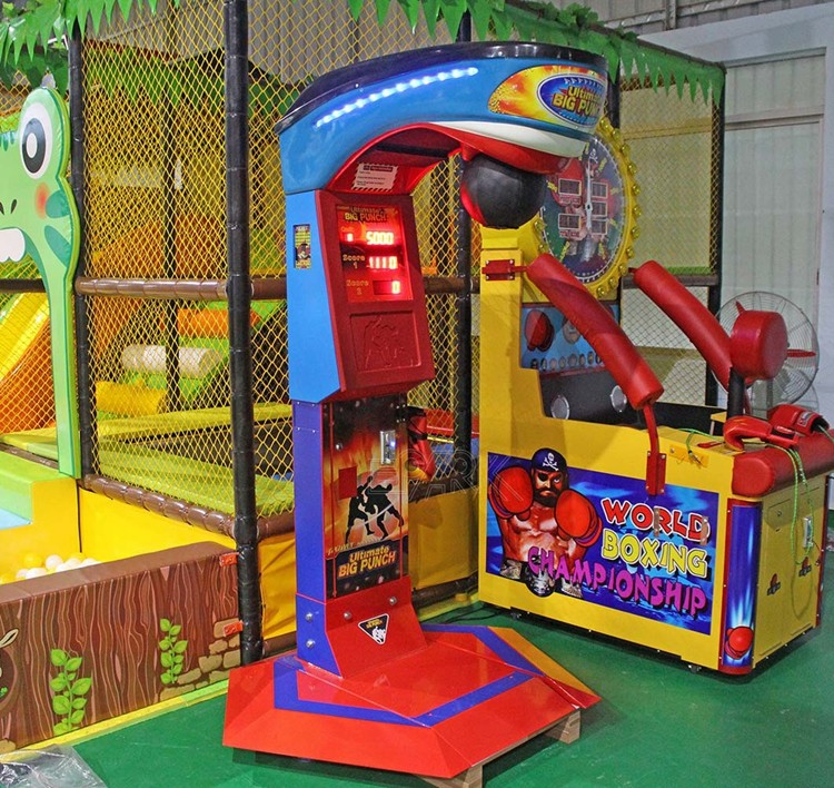 Factory Coin Operated Redemption Game Big Punch Boxing Arcade Machine Boxing Machine