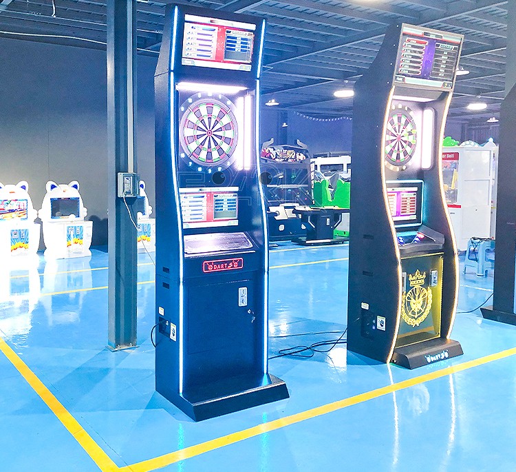 Factory Coin Operated Game Machine Indoor Sport Amusement Arcade Electronic Dart Board Machine With Dart