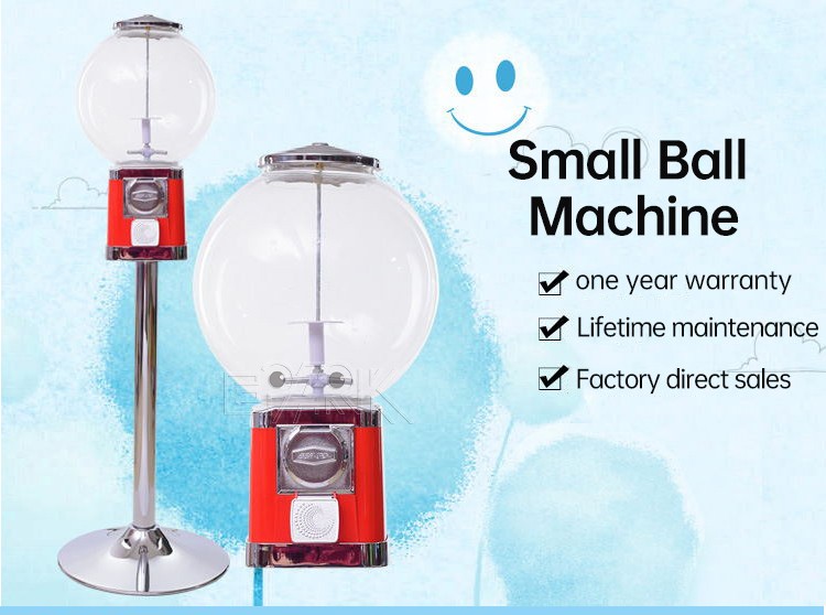 Coin Operated Game Candy Bouncy Ball Vending Machine Small Gumball Machine For Sale