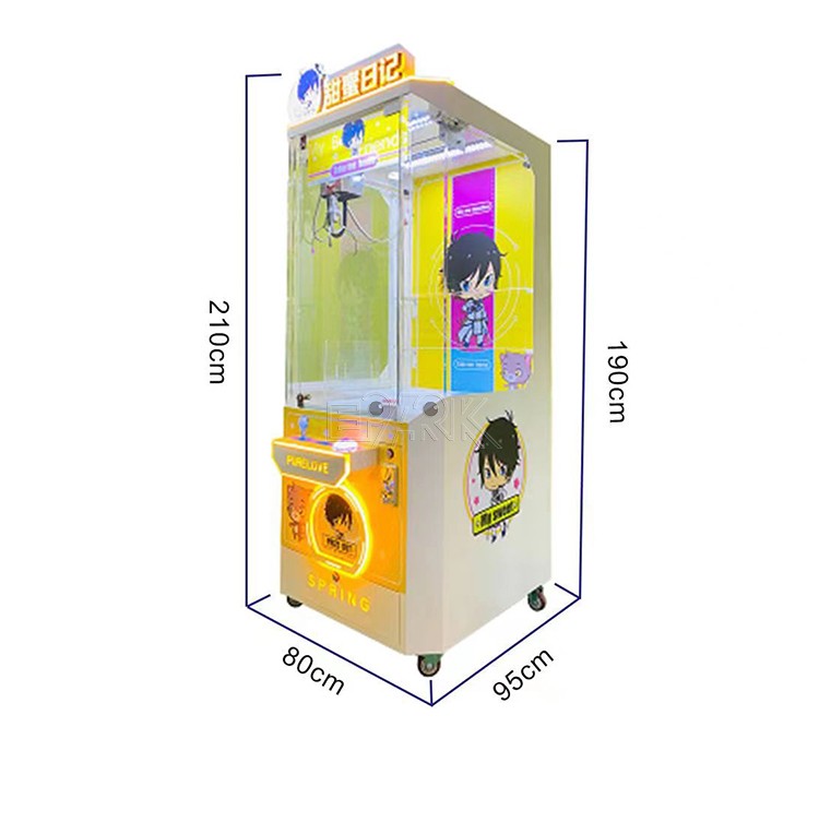 Coin Operated Coin Pusher Vendign Arcade Game Machine Doll Machine Crane Claw Machine For Amusement Park