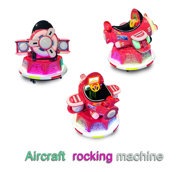 Aviator One Kiddie Rides Coin Operated Amusement Games 3d Rotation Children Machines