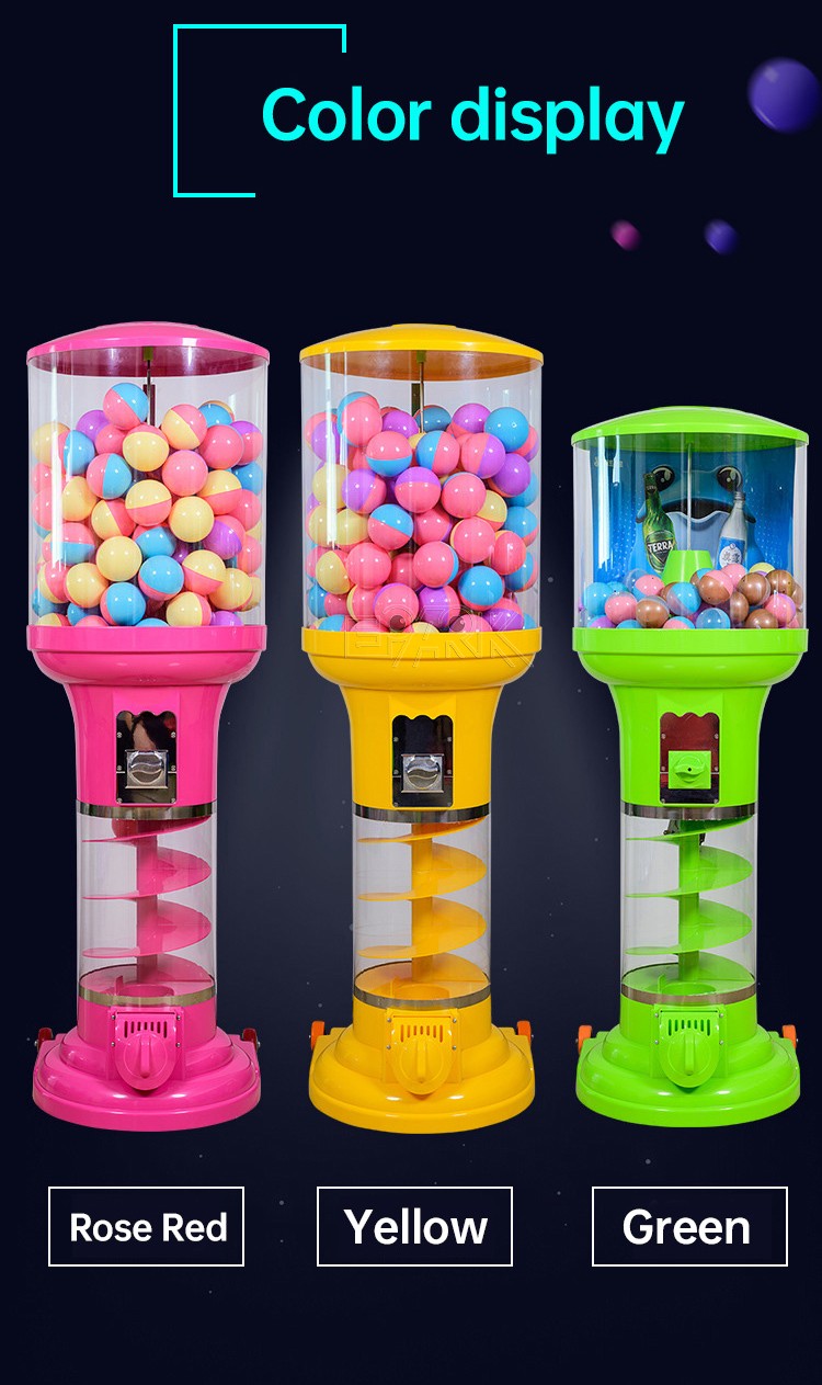 Super September Coin Operated Capsule Toy Machine Vending Gacha Gashapon Machine Gumball Machine