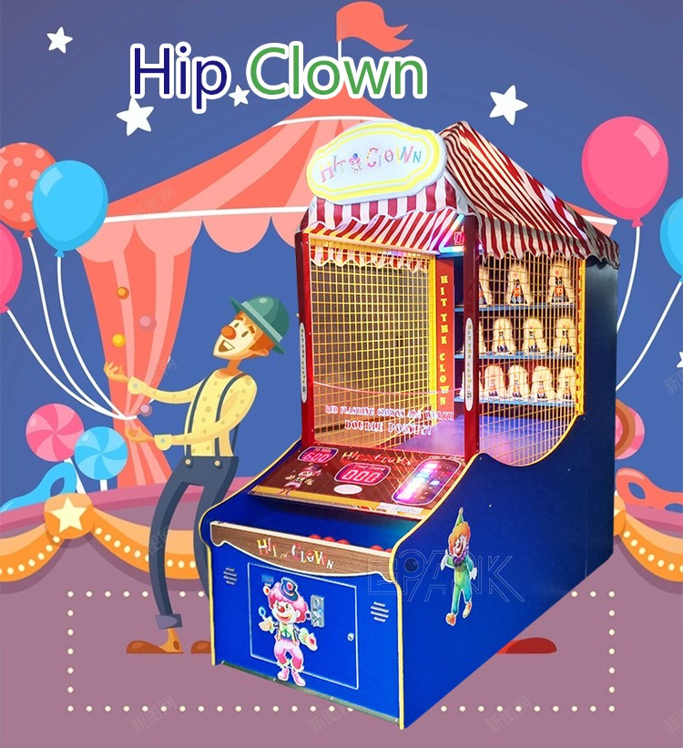 Coin Operated Game Machine Throwing Ball Carnival Lottery Machine For Sale