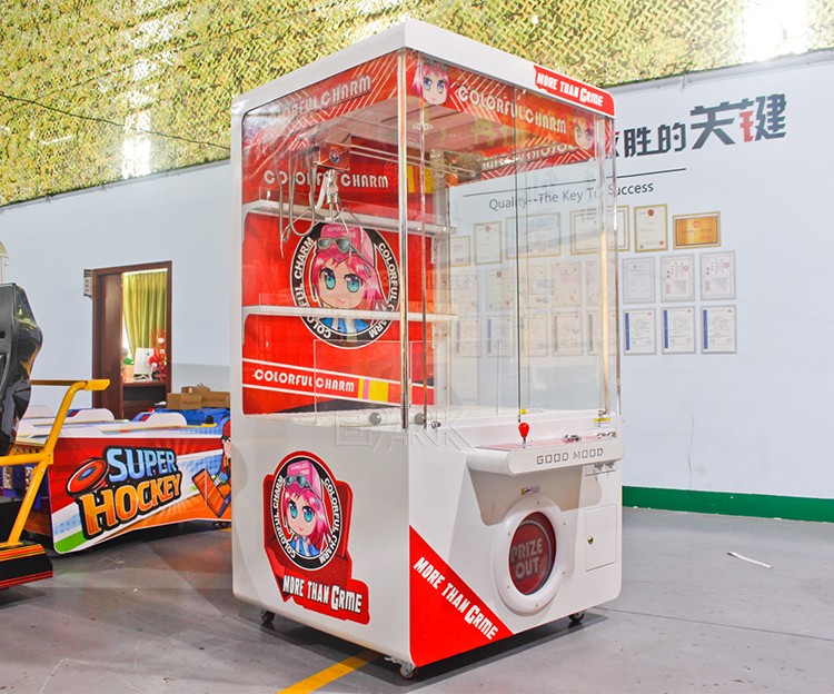 Mini Big Fun Stuffed Plush Toys Crane Claw Machine Arcade Indoor Games Coin Operated Gift Prize Vending Catch Toy Machine