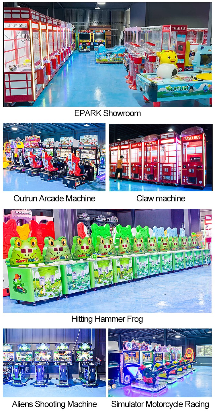 Factory Direct Sales High Profit Coin Operated Lucky Push Hit Clip Prize Game Machine