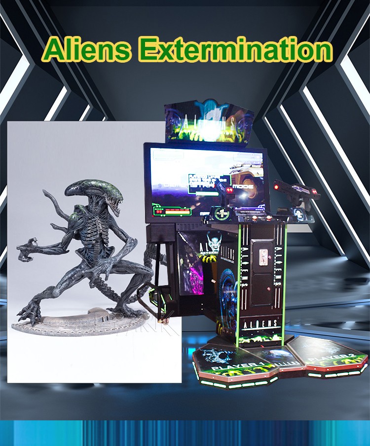 Arcade Machines Accessories Spare Parts Aliens Shooting Simulator  Shooting Game Machine For Kid