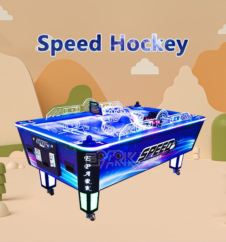 EPARK L Size Curved Table Air Hockey Table Coin Operated Games Arcade Games Machines Machine For Sale