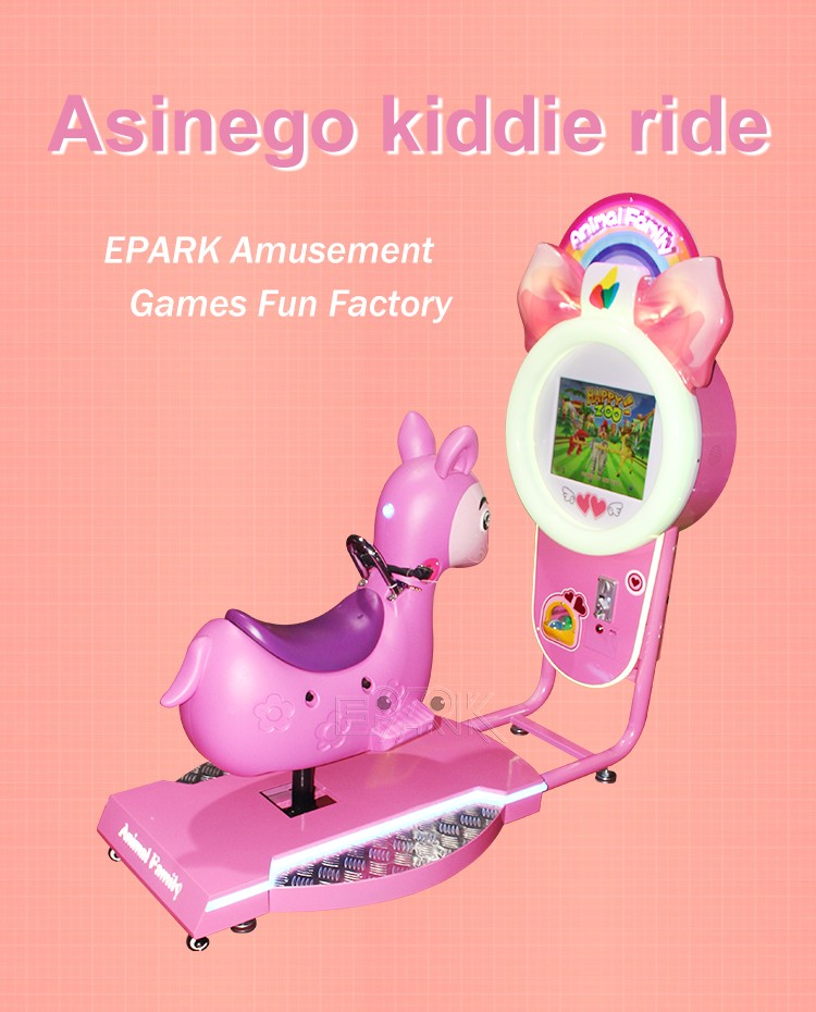 Kids Ride Toys Electric Horse Racing Game Machine Kiddie Rides Game Machine