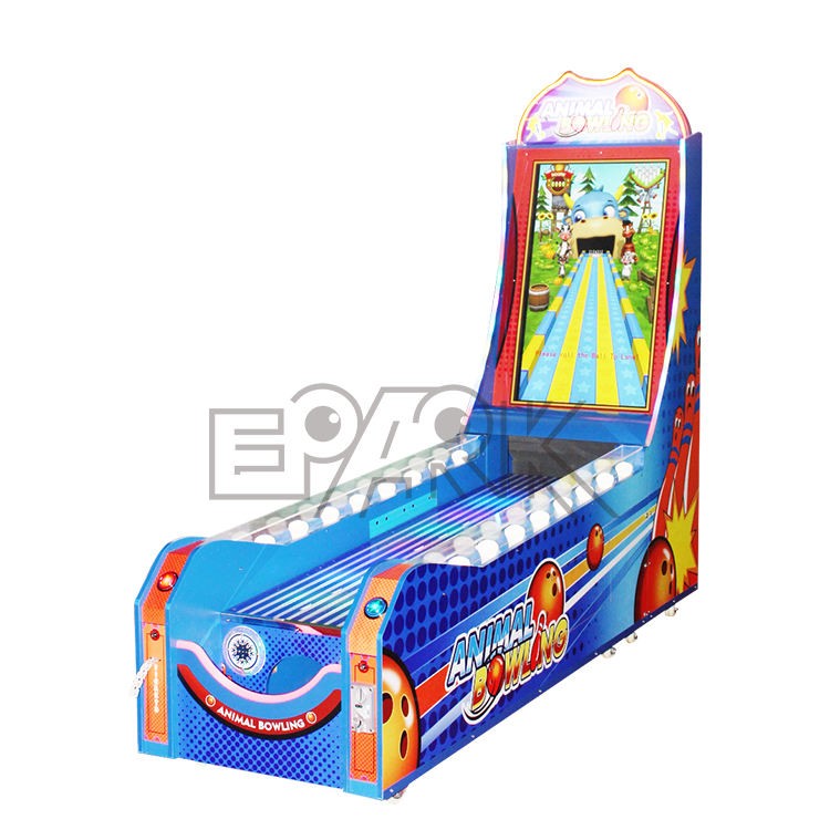 EPARK Ocean Bowling Single Player Kids Coin Amusement Game Machine Video Entertainment Equipment For Sale